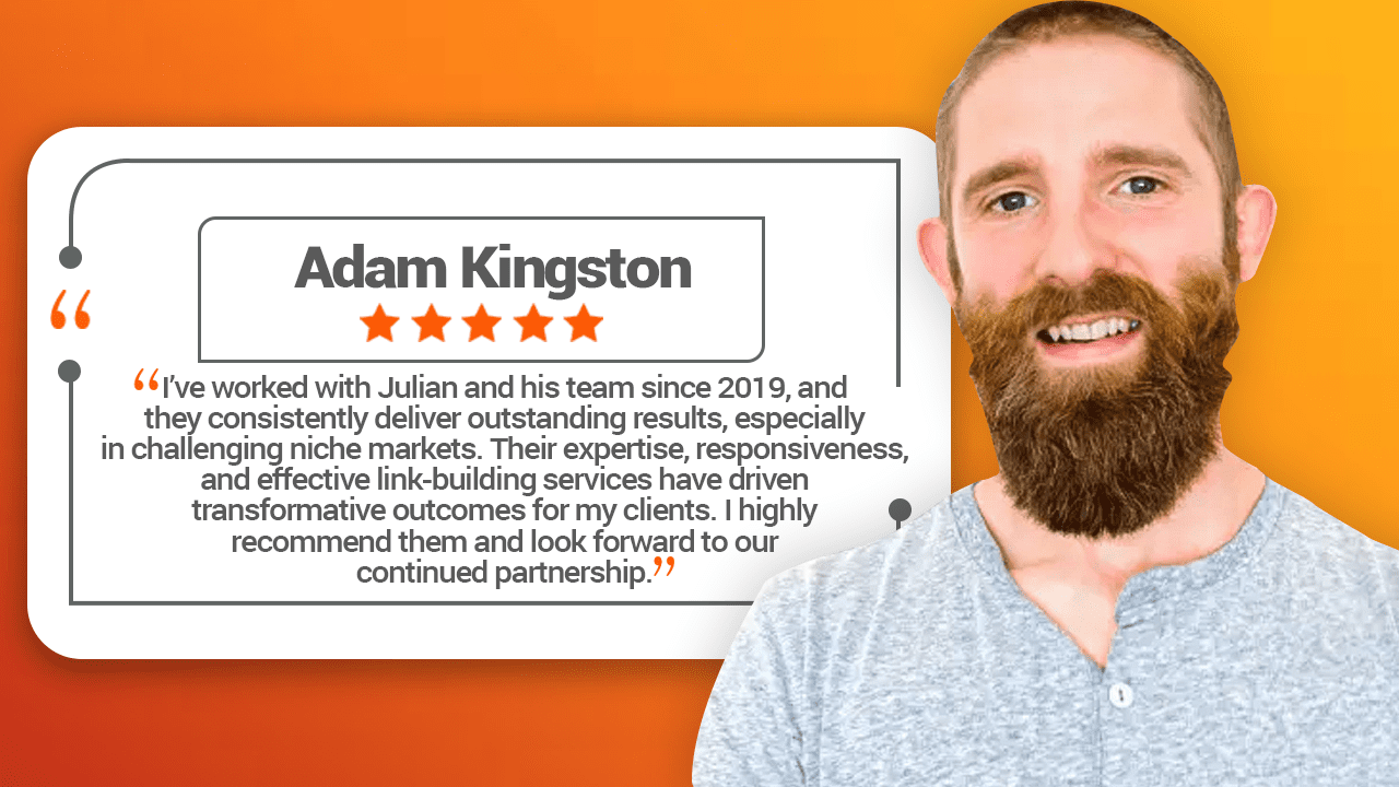 Adam Kingston Testimonial